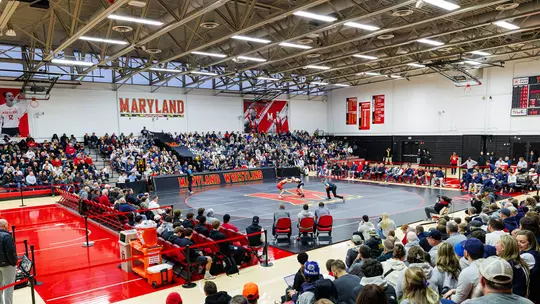 Wrestling Pav Wide Shot