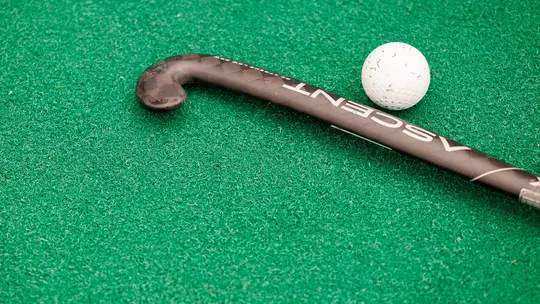 Field Hockey Stick and Ball