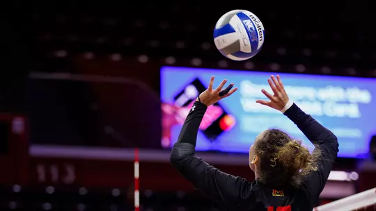 Maryland Volleyball Against Vanderbilt