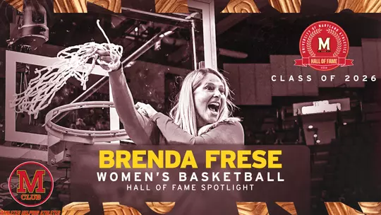 Brenda Frese Hall of Fame Spotlight Graphic