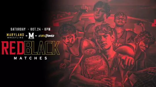 Wrestling Red / Black Matches Graphic