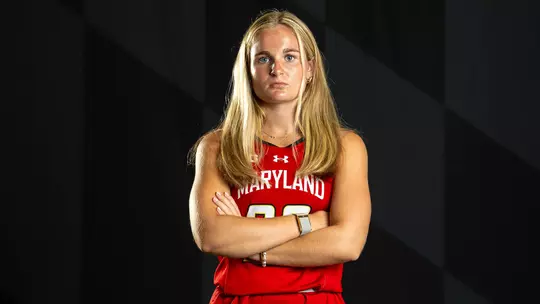 Erin Callahan Poses At Maryland Content Day