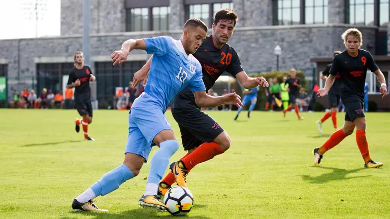 MSOC: Tar Heels Top Hokies, Clinch Coastal Division
