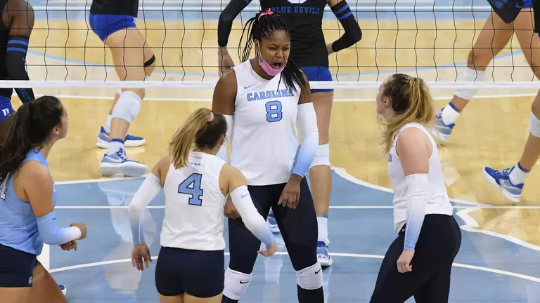 VB: Tar Heels Complete Sweep of Duke