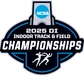 2025 NCAA Indoor Track and Field Championships Logo