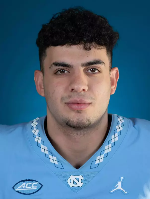 Melkart Abou-Jaoude  
University of North Carolina Football 
2025 Headshots 
Kenan Football Center 
Chapel Hill, NC 
Wednesday, March 19, 2025
