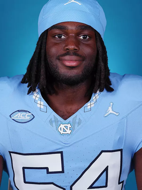 1
Timir Hickman-Collins
2025 headshot
University of North Carolina Football
Kenan Football Center
Chapel Hill, NC
Monday, August 11, 2025