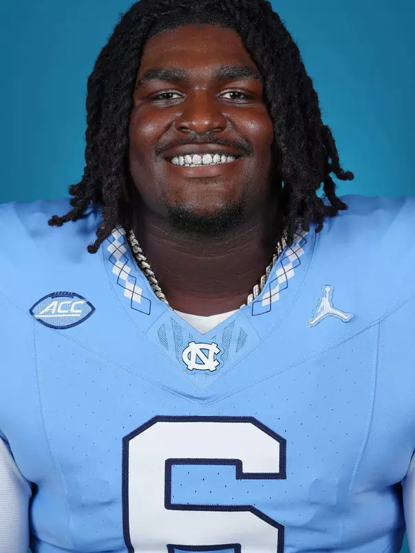 D'Antre Robinson
2025 headshot
University of North Carolina Football
Kenan Football Center
Chapel Hill, NC
Monday, August 11, 2025
