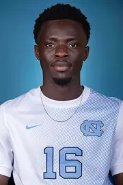 Evans Dapaah
2026 headshot
University of North Carolina MenÕs Soccer
Media & Communications Center
Chapel Hill, NC
Thursday, August 6, 2026