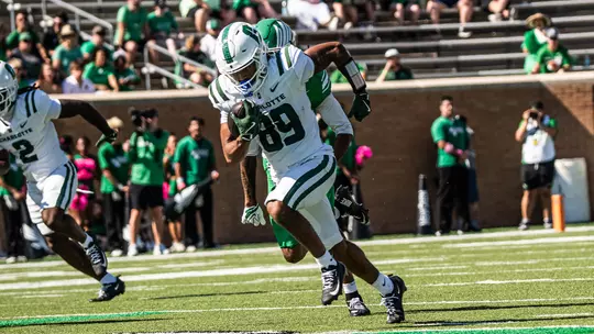 Derrick Eley running for a touchdown
