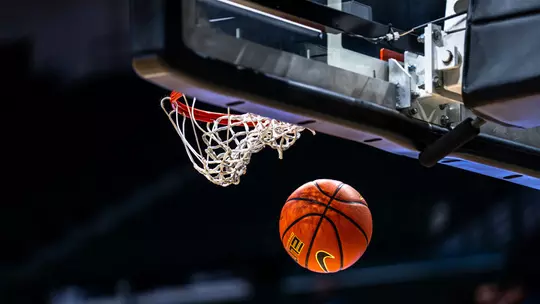 Ball goes through the hoop