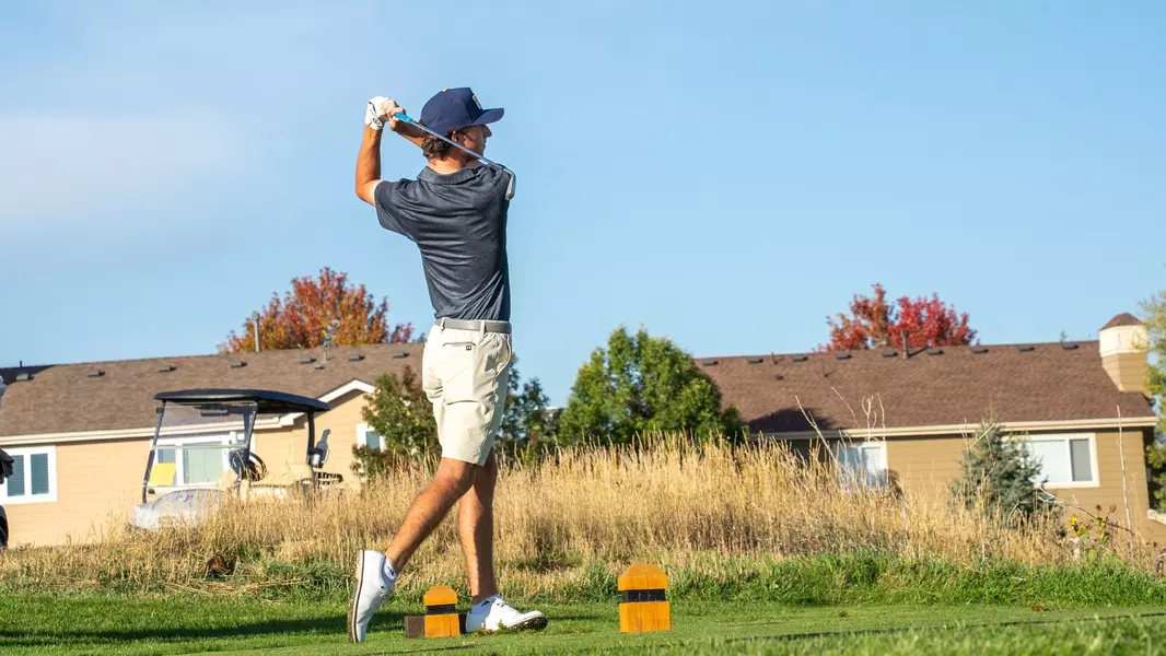Tommie Clark Teeing Off