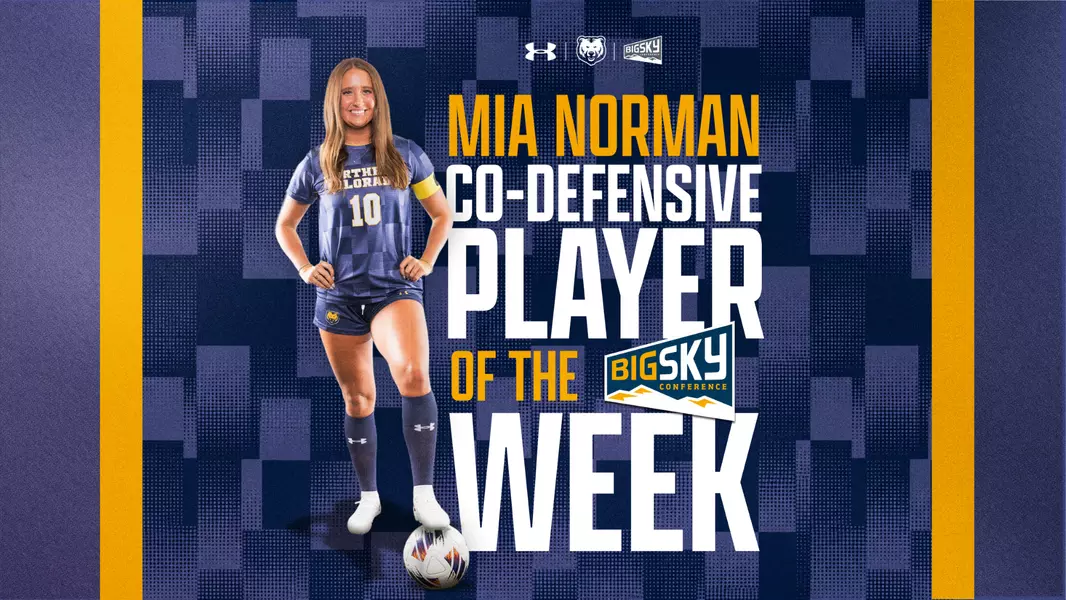 Mia Norman Player of the Week