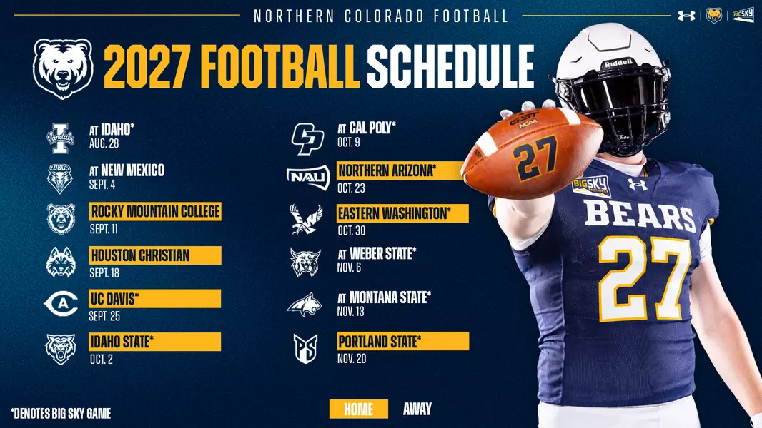 2027 Football Schedule