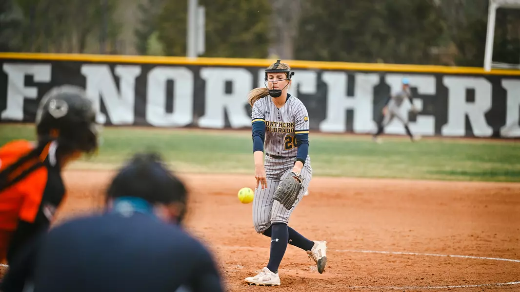 Grace Algrim Pitching Against Idaho State