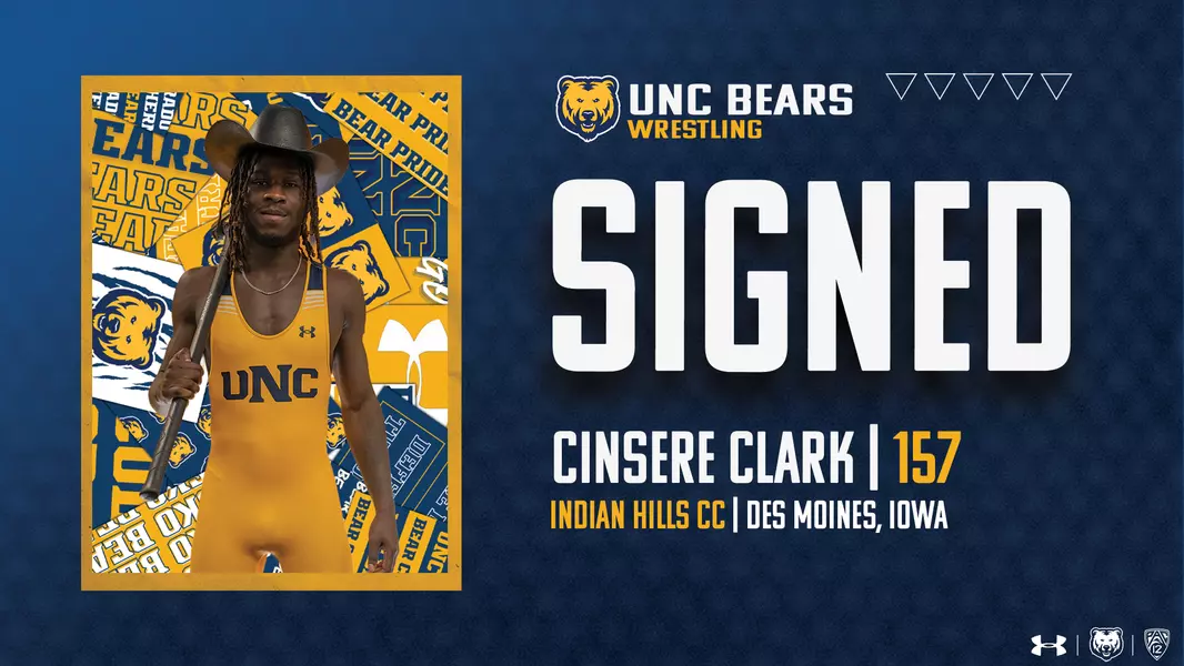 Cinsere Clark Wrestling Signee
