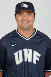 Headshot picture of David Maberry for UNF Baseball.