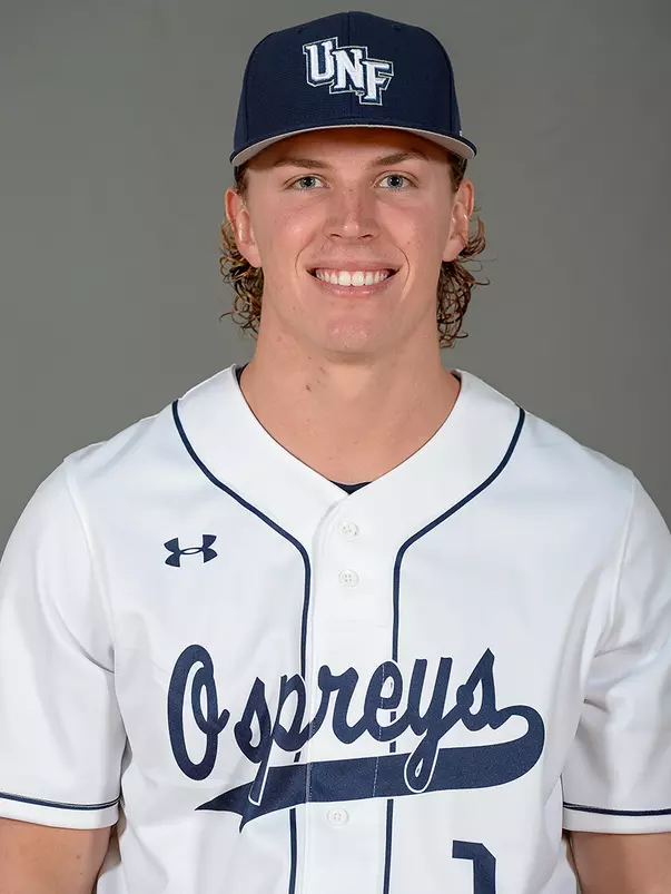 Headshot of baseball player Tanner may