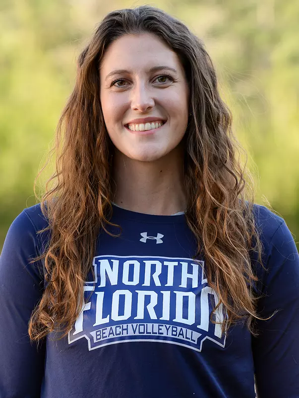 Headshot of assistant beach volleyball coach Madie Sims