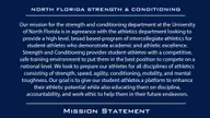 Strength & Conditioning Mission Statement & Philosophy