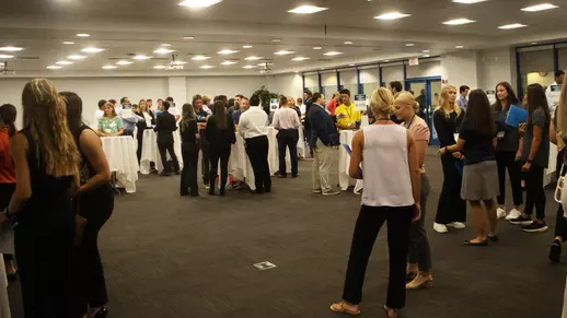 UNF Athletics Career Mixer meeting at the University Center