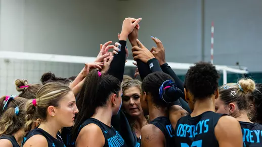 Volleyball Drops Gritty Road Match At Florida Gulf Coast Image