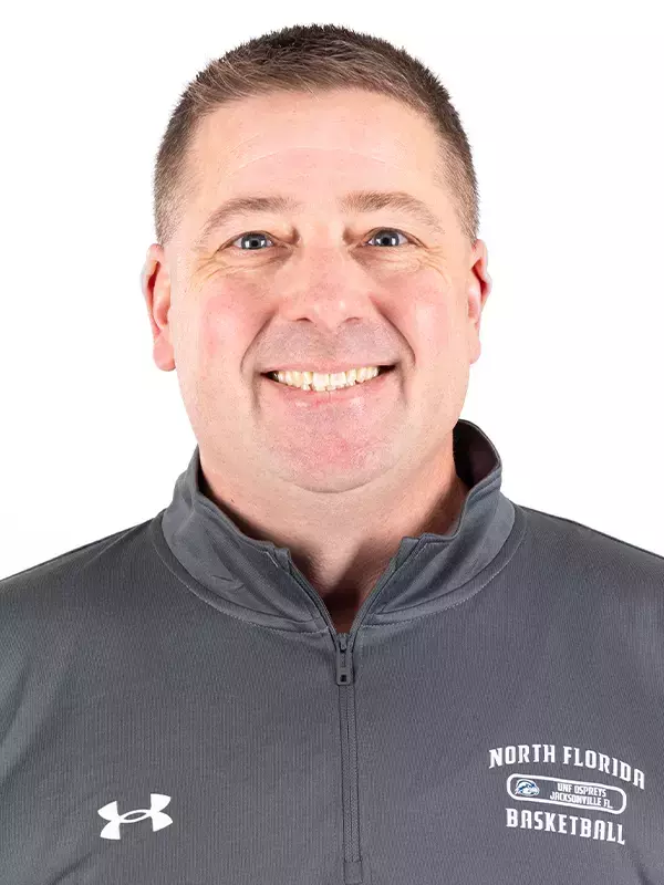 2025-26 North Florida Men's Basketball - Assistant Coach Stephen Perkins Headshot