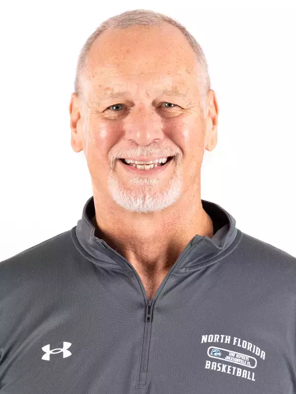 2025-26 North Florida Men's Basketball - Assistant Coach Bob Marlin Headshot