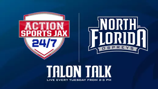 Action News Jax / North Florida Athletics Talon Talk Graphic