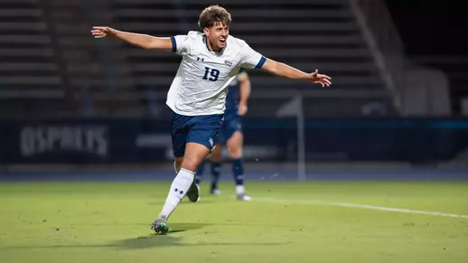 Emir Trto Celebration After Goal Against Queens