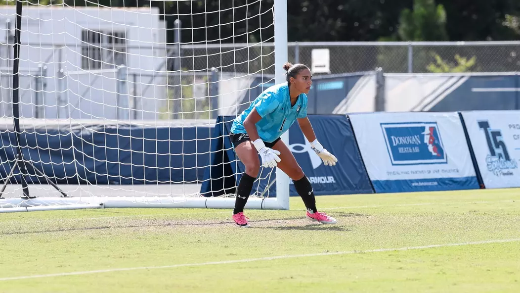 Goalkeeper Sofia Miliancano In Goal For the Ospreys