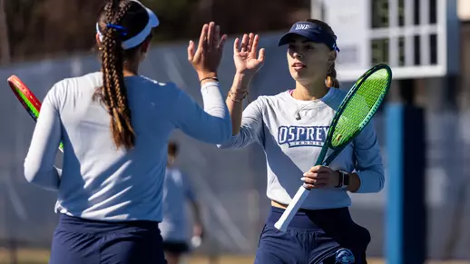 womens tennis recap Davidson / queens