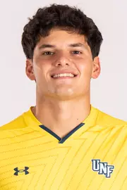 Headshot of goalkeeper Luciano Natoli ahead of the 2026 season