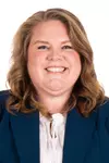 Headshot of Associate Athletic Trainer Katie DeLost