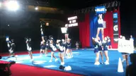 UNH Cheerleading in First Place after Day One at NCA Collegiate Cheer Championship