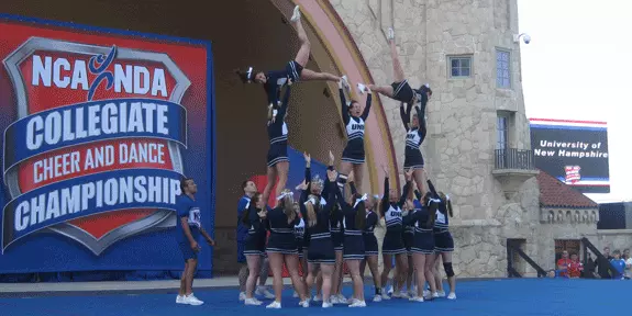 UNH Cheerleading Places Third Overall at NCA Collegiate Cheer & Dance Championship