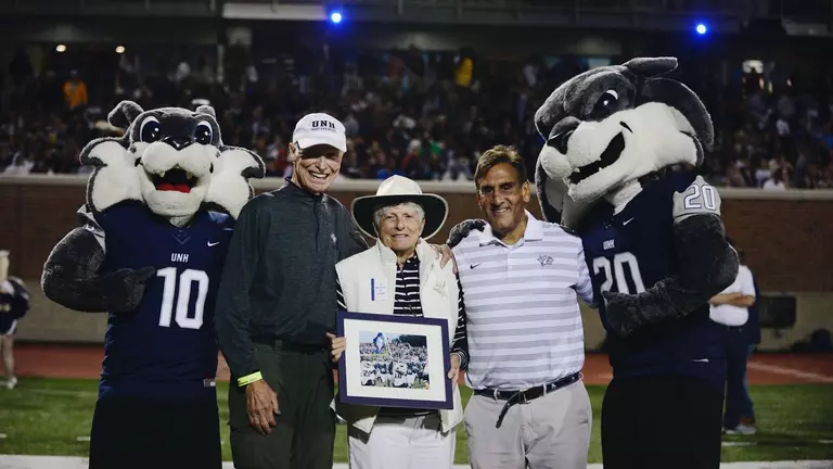 Thank You to Football Donor of the Game Jere Lundholm '53 and Harriet Forkey '54, '67G