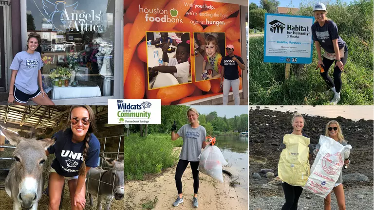 Volleyball Involved in Community Service Projects