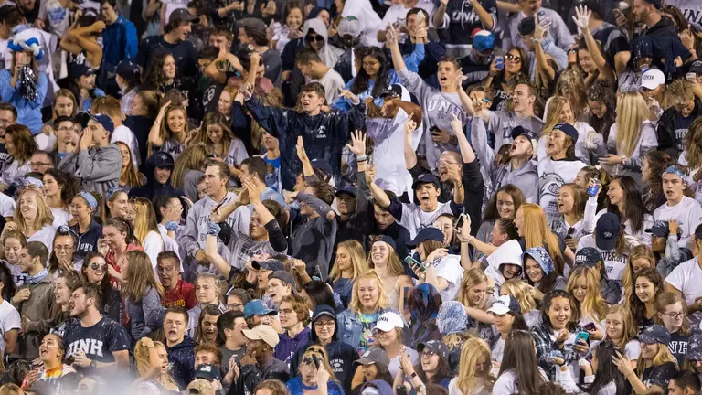 Fans Welcome Back to UNH Athletics Events