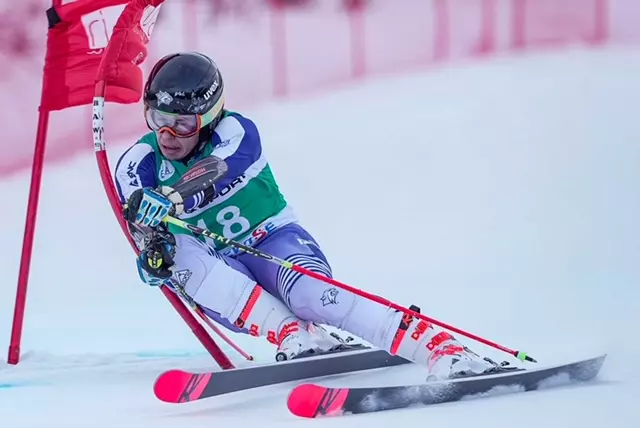 Bruneau-Bouchard Takes Fourth in GS at Colby Carnival (Day 1)