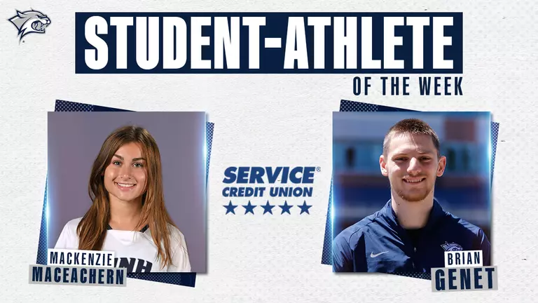 Service Credit Union Student-Athletes Of The Week: Mackenzie MacEachern & Bri an Genet