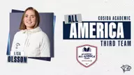 Olsson Named to Academic All-America Women's At-Large Third Team
