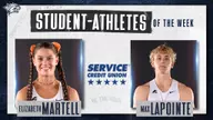 Service Credit Union Student-Athletes Of The Week: Elizabeth Martell and Max LaPointe