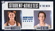 Service Credit Union Student-Athletes Of The Week: Elizabeth Martell and Aidan O'Hern
