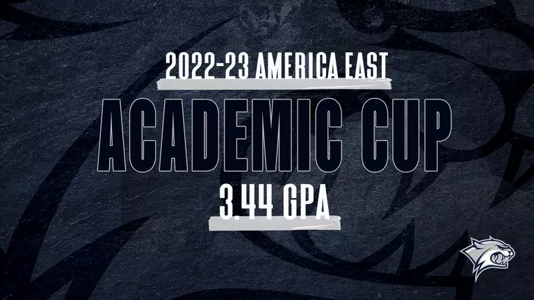 UNH Records Outstanding 3.44 GPA in America East Walter Harrison Academic Cup