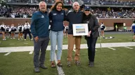Donor of Game Howie Bean '78 Joined by Jasmine Lyons '24