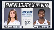 Service Credit Union Student-Athletes Of The Week: Mackenzie MacEachern & Yoofi Abaka-Amuah