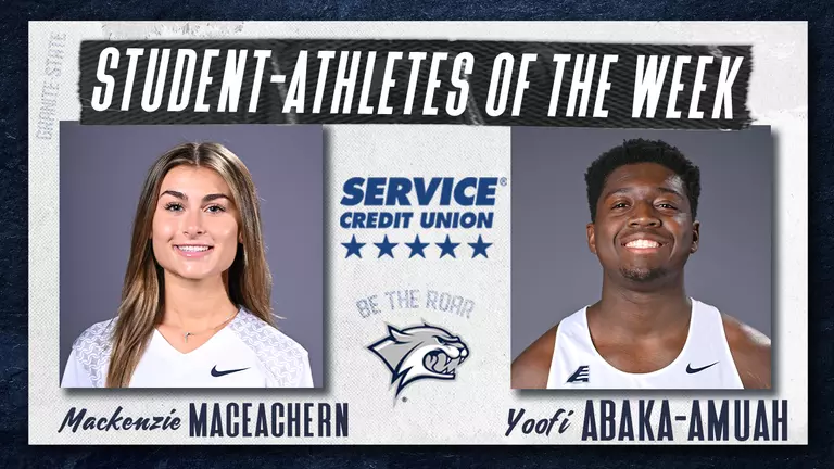 Service Credit Union Student-Athletes Of The Week: Mackenzie MacEachern & Yoofi Abaka-Amuah