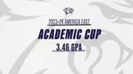 UNH Records a 3.46 GPA in Pursuit of America East's Academic Cup