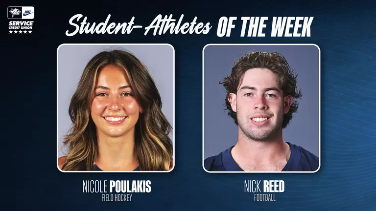 Service Credit Union Student-Athletes of the Week: Nicole Poulakis and Nick Reed
